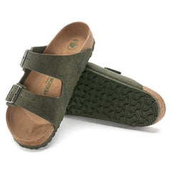 Birkenstock Arizona Vegan Desert Dust Thyme BirkiBuc Regular Thyme