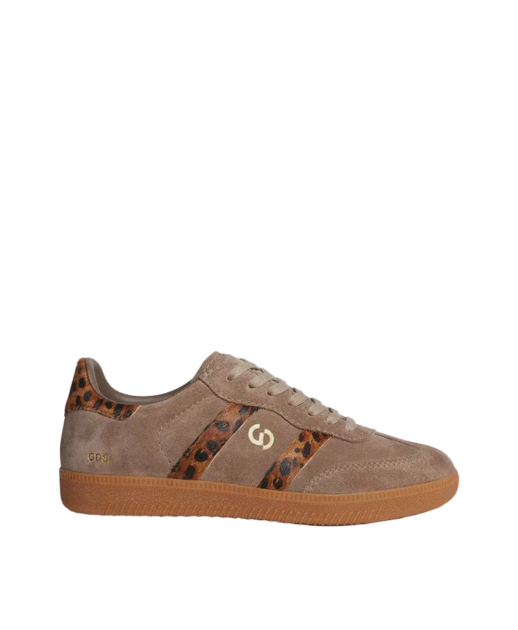 Goodsole 2001 Parallel Walnut Leopard Suede
