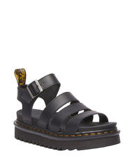 Dr Martens Blaire 3 Strap Black Athena