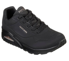 Skechers UNO Stand On Air Black Black