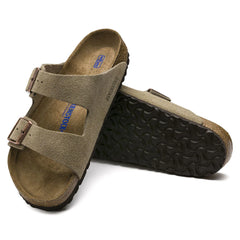Birkenstock Arizona SFB Taupe Suede Leather Regular
