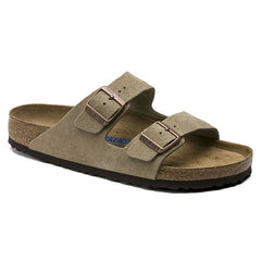 Birkenstock Arizona SFB Taupe Suede Leather Regular