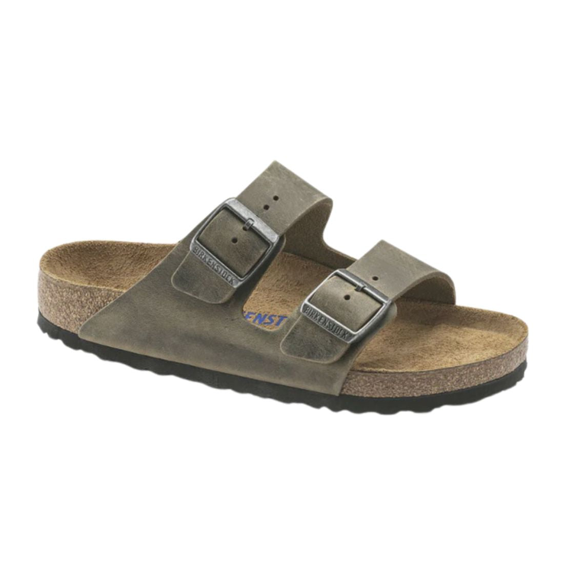 Birkenstock Arizona Faded Khaki Oiled Leather Regular
