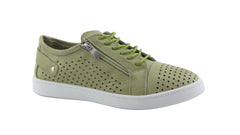Cabello EG17 Pistachio Zip Sneaker