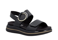 Remonte By Rieker D1J6300 Womens Black Sandal