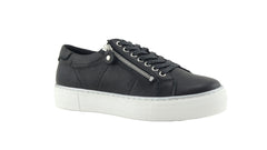 Django & Juliette Froggy Black White Platform Sneaker
