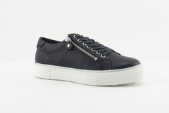 Django & Juliette Froggy Black White Platform Sneaker