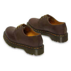 Dr Martens 1461 Bex 3 Eye Dark Brown Crazy Horse