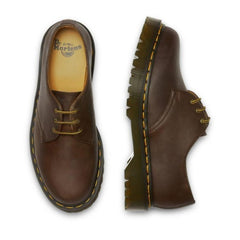 Dr Martens 1461 Bex 3 Eye Dark Brown Crazy Horse