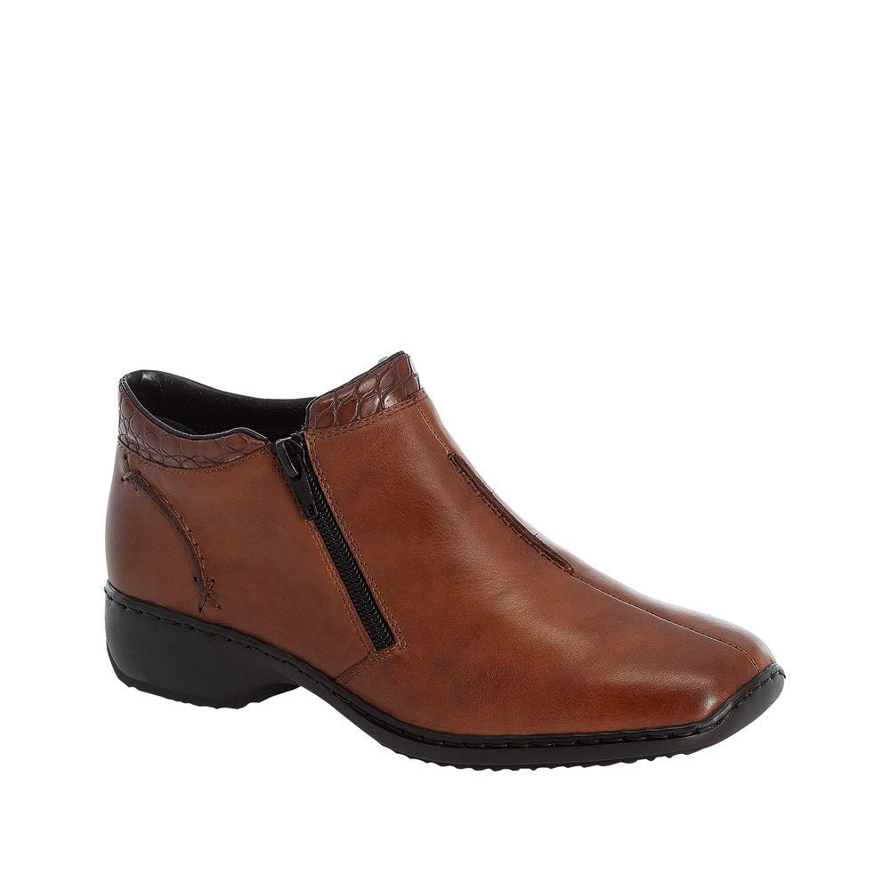 Rieker L3882-24 Muskat Zip Boot