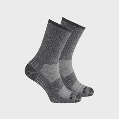 Wrightsock Silver Escape Crew Socks Black Twist
