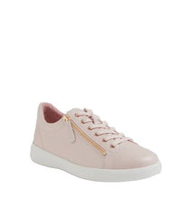 Ziera Aito Pink Gold Print Leather Sneaker