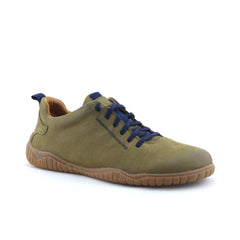 Josef Seibel Mens Wallace 04 Olive Barefoot Shoe