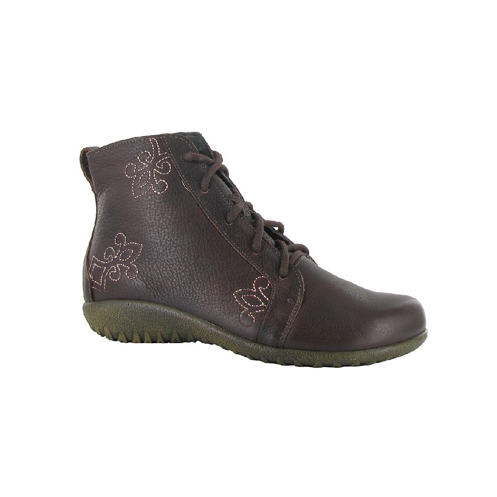 Naot Manga Soft Brown Zip Boot
