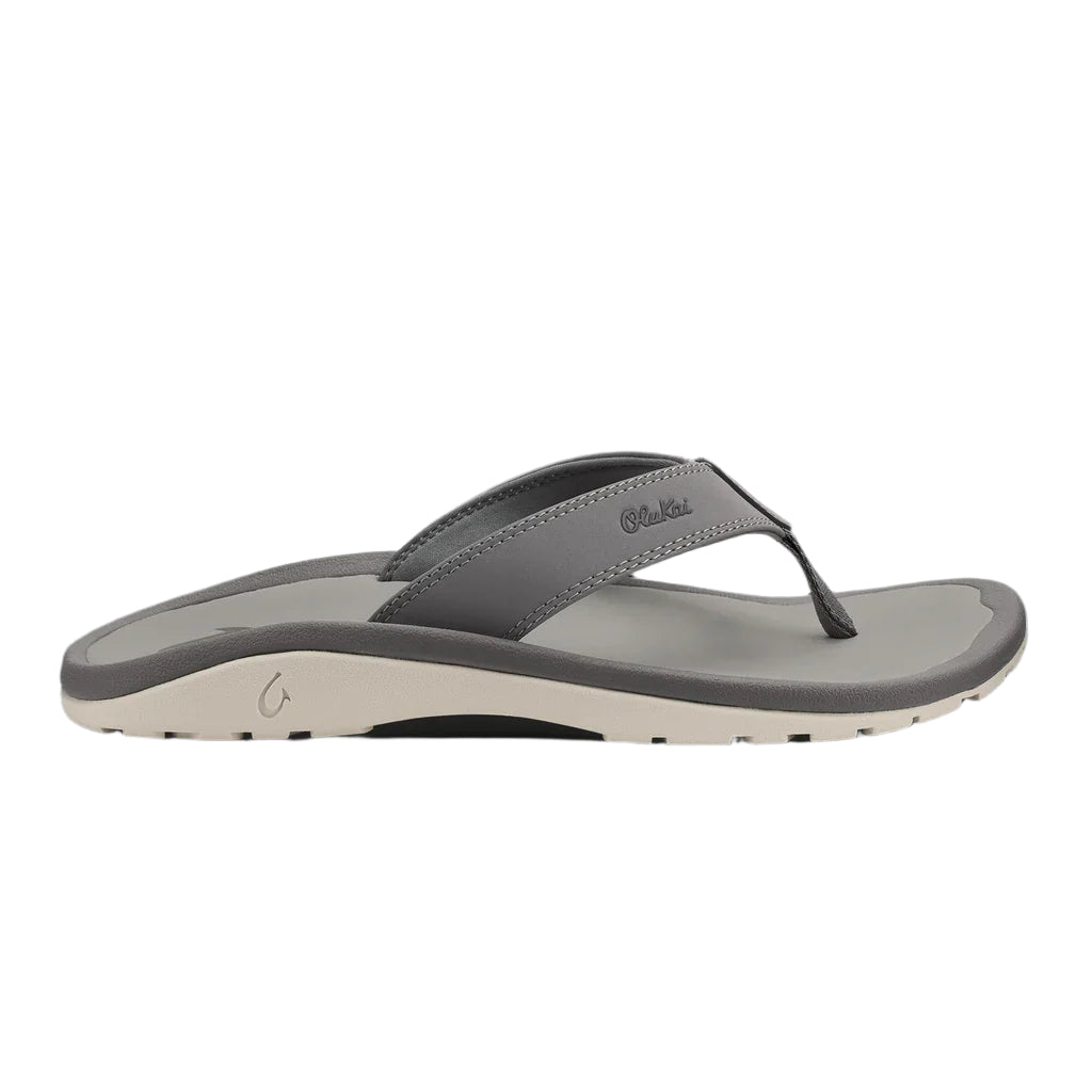 Olukai Ohana Mens Graphite Thong