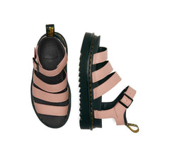 Dr Martens Blaire 3 Strap Sandal Peach Beige