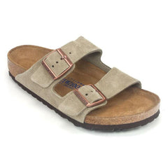 Birkenstock Arizona SFB Taupe Suede Leather