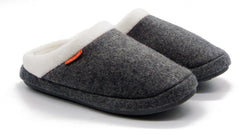 Axign Archline Orthotic Open Slipper Grey Marl