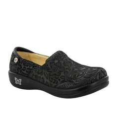Alegria Keli Black Embossed Paisley Nursing
