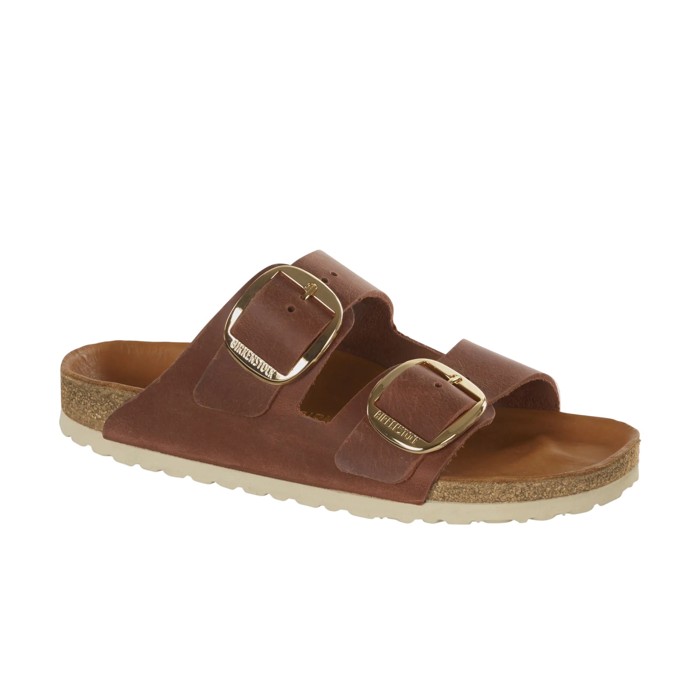 Birkenstock Arizona Big Buckle Cognac Oiled Leather Regular