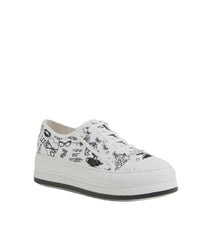 Django & Juliette Genesis White & Black Sneaker