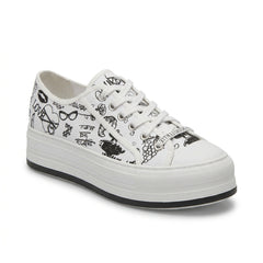 Django & Juliette Genesis White & Black Sneaker