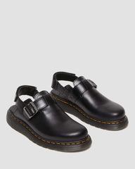 Dr Martens Jorge II Sling Back Sandal Black Brando Leather