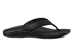 Olukai Ohana Mens Black Waterproof Thong
