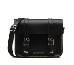 Dr Martens 7" Black Satchel