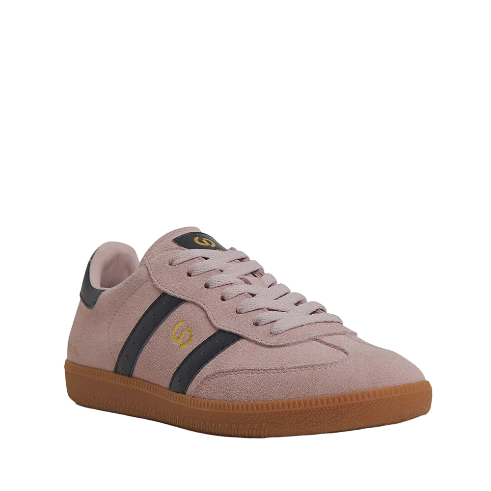 Goodsole Parallel Pink Navy Suede 
