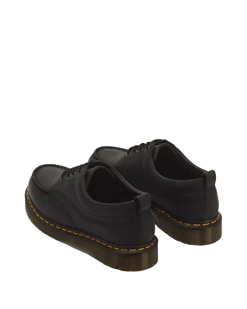 Dr Martens Lowell 4 Eye Shoe Black Crazy Horse