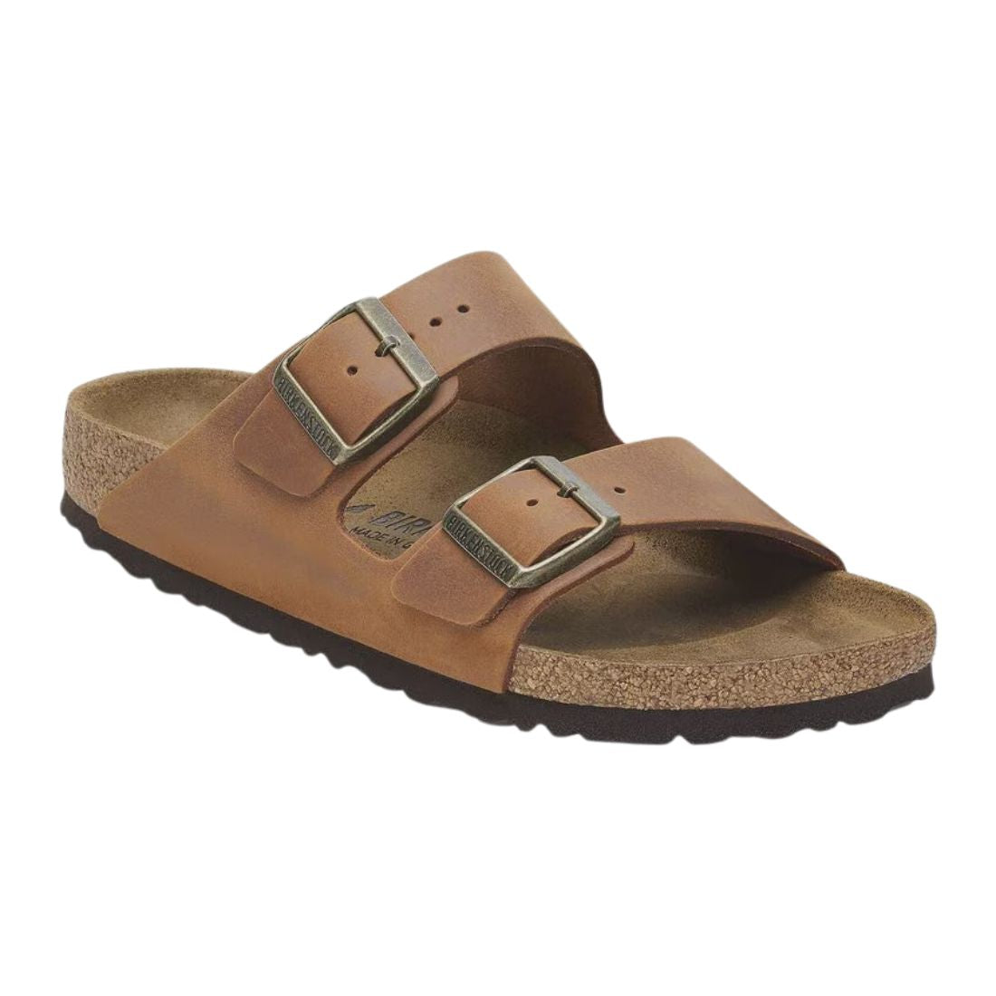 Birkenstock Arizona Cognac Oiled Leather Regular