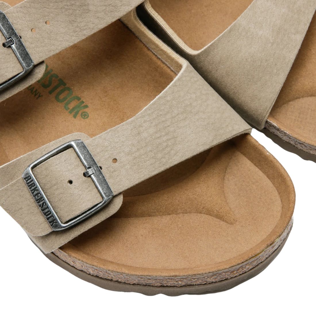 Birkenstock Arizona Desert Dust Vegan Grey Taupe Regular