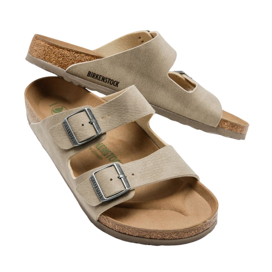 Birkenstock Arizona Desert Dust Vegan Grey Taupe Regular