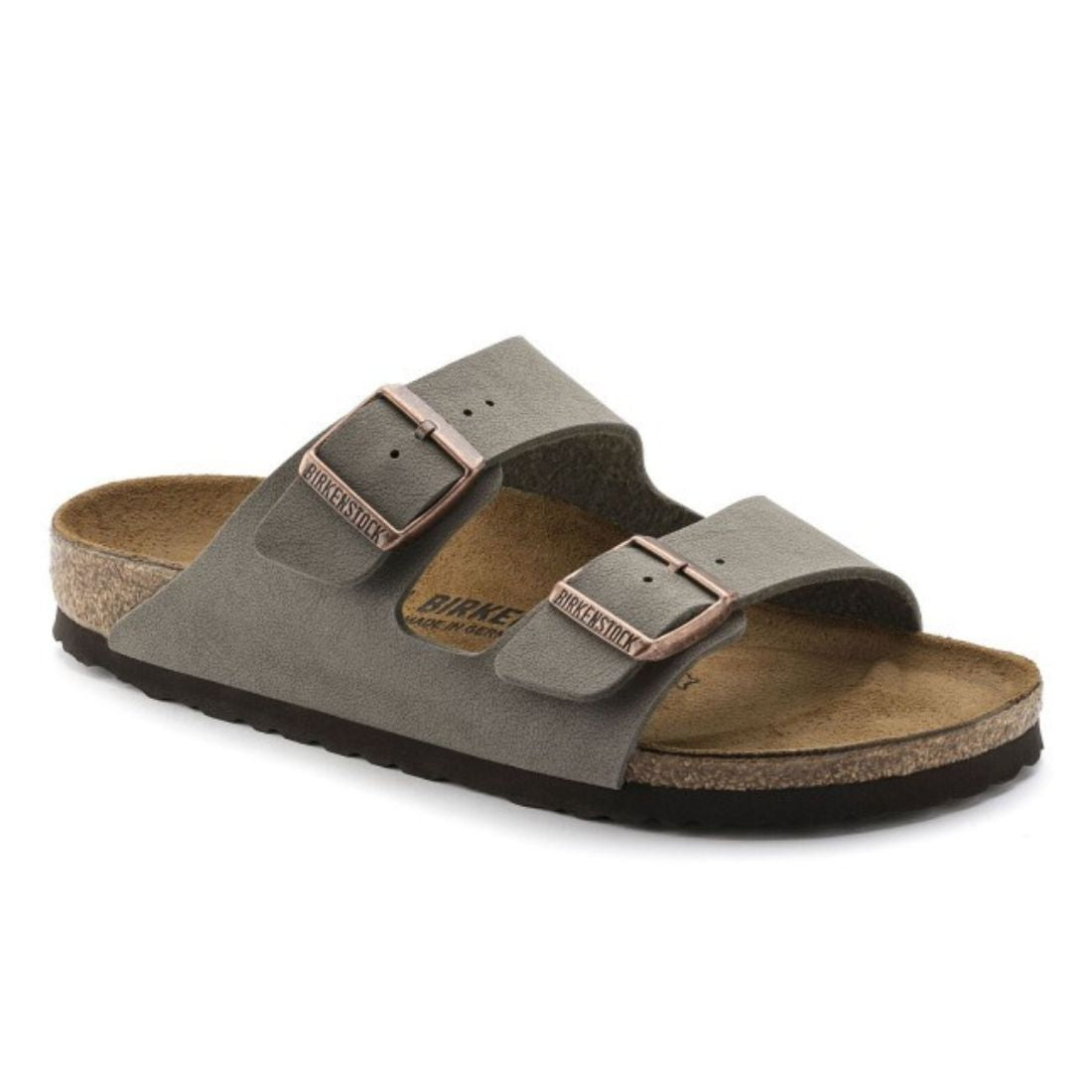 Birkenstock Arizona Stone BirkiBuck (Regular)