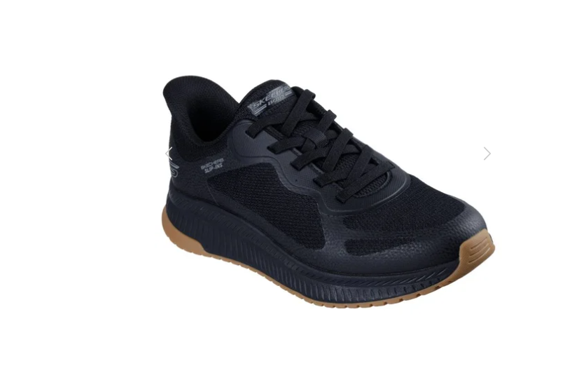 Skechers BOBS Squad Sport Black Wide Fit
