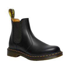 Dr Martens 2976 Chelsea Black Yellow Stitch