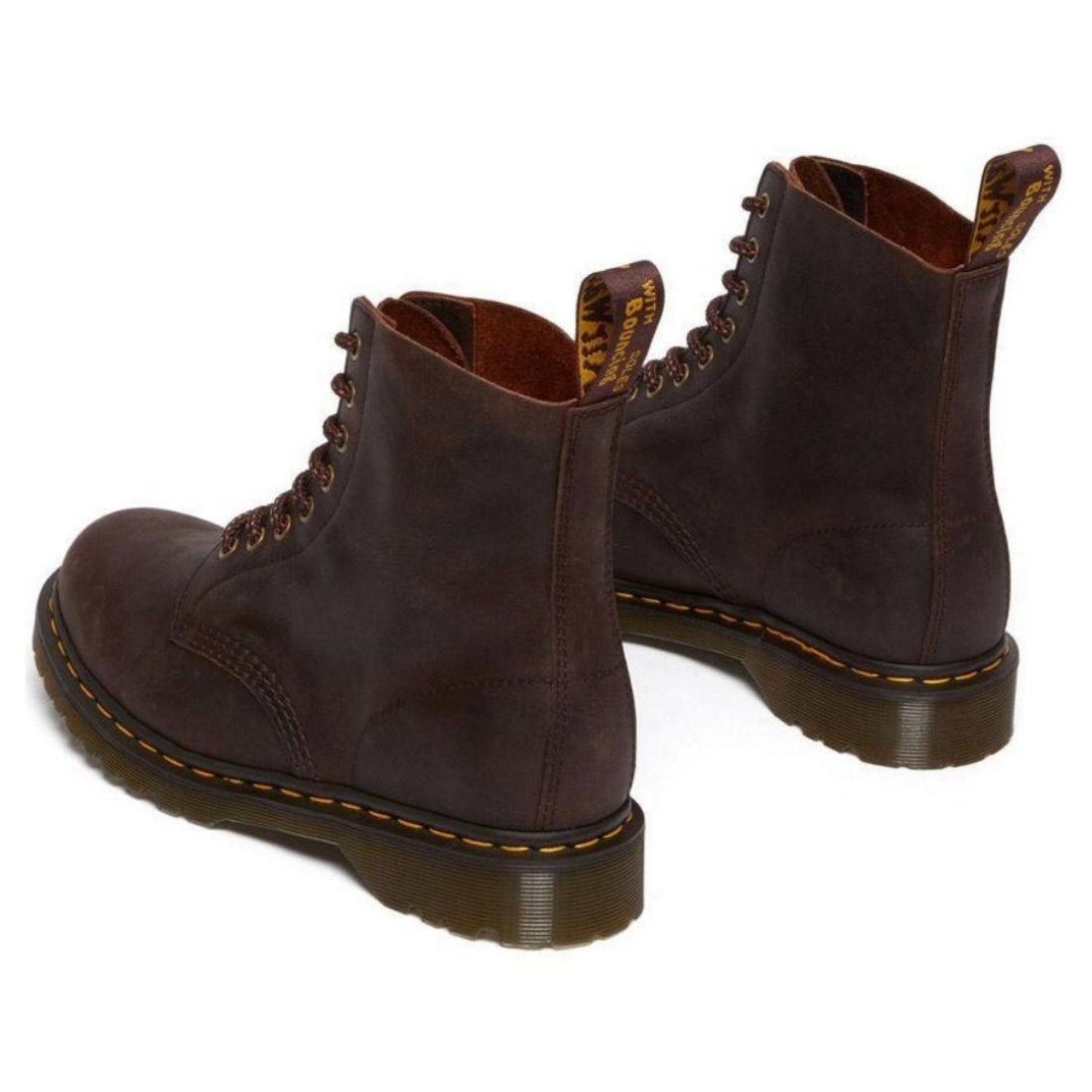 Dr Martens 1460 Pascal 8 Eye Chestnut Brown Waxed