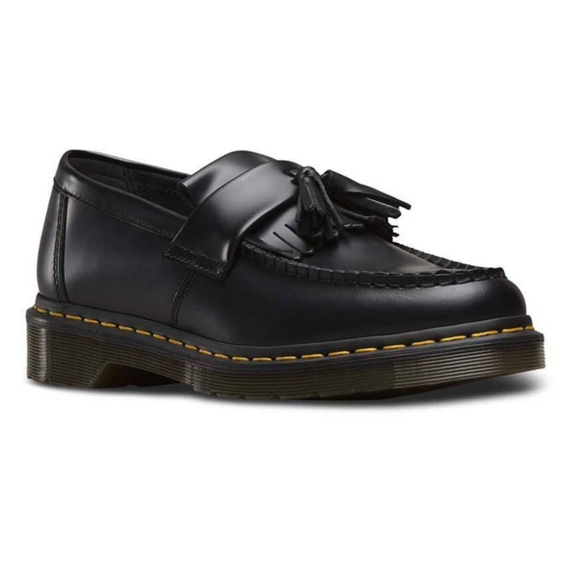 Dr Martens Adrian YS Tassel Loafer Black Smooth