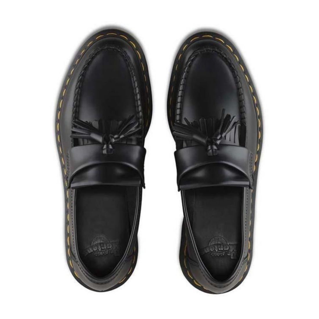 Dr Martens Adrian YS Tassel Loafer Black Smooth
