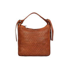 In Leatherz FR01 Tan Leather Shoulder Bag