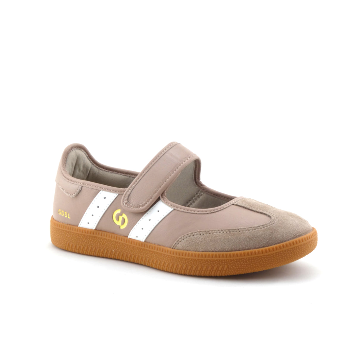Goodsole 2001 Parlay Stucco White Leather Mary Jane