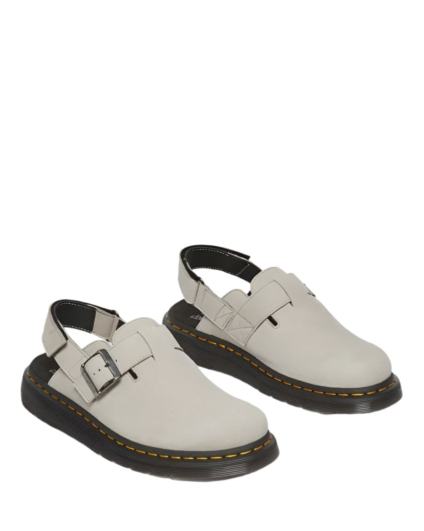 Dr Martens Jorge II Slingback Shoe Warm Stone Buttersoft