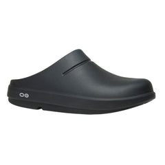 OOFOS Mens OOCLOG Clog Black