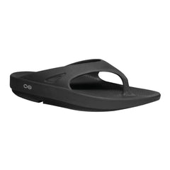 OOFOS Mens Ooriginal Thong Black