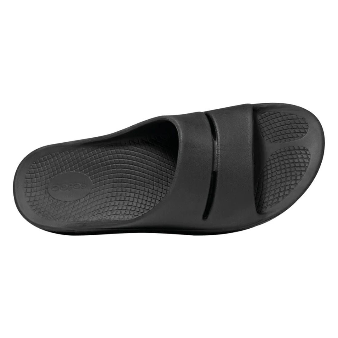 OOFOS Mens Ooahh Slide Black