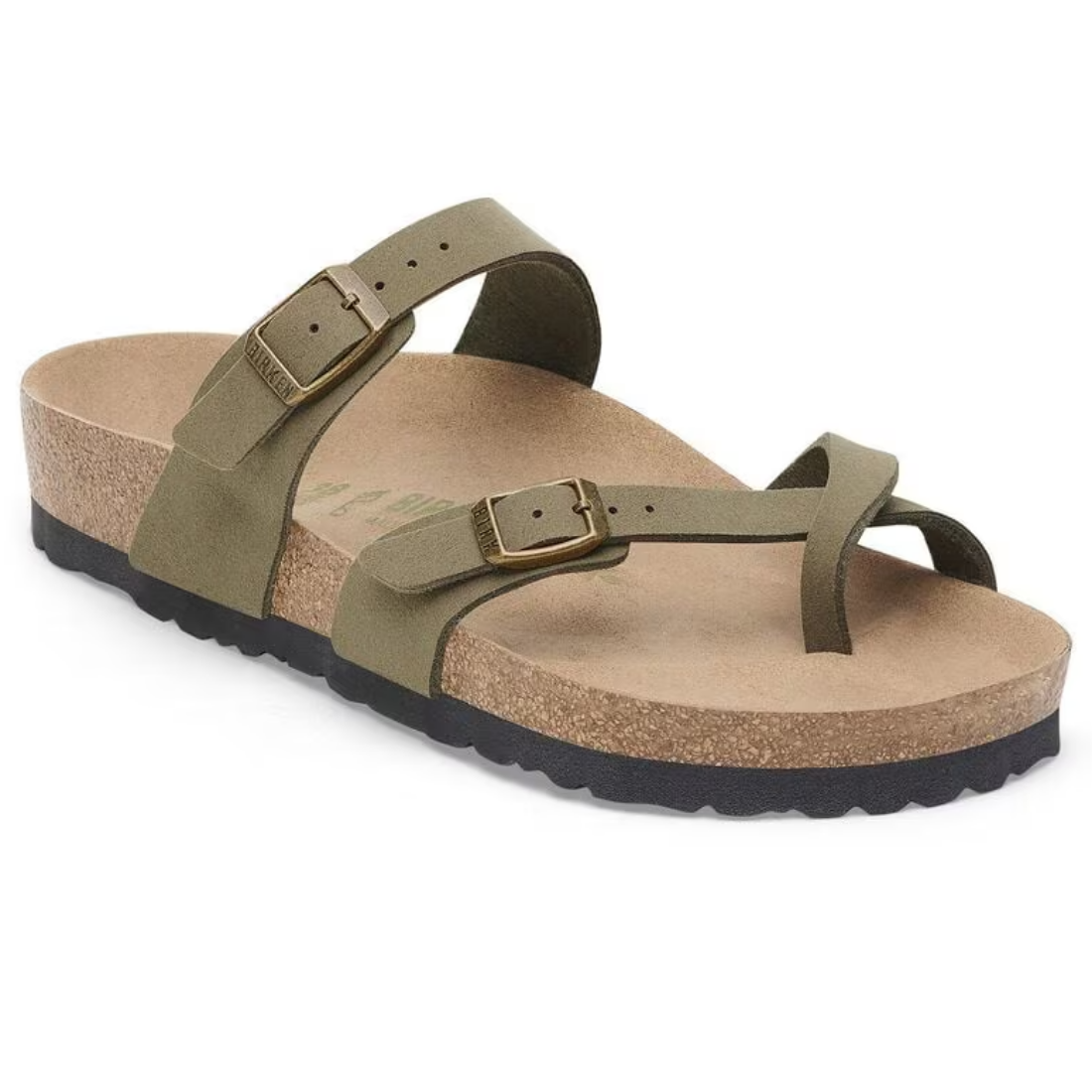 Birkenstock Mayari Vegan Pine Green Regular Pine Green 37 Vegan