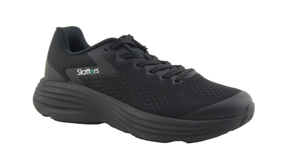 Slatters Bathurst Black Mens Sneakers
