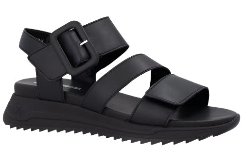 Rieker W2950-00 Black Sandal