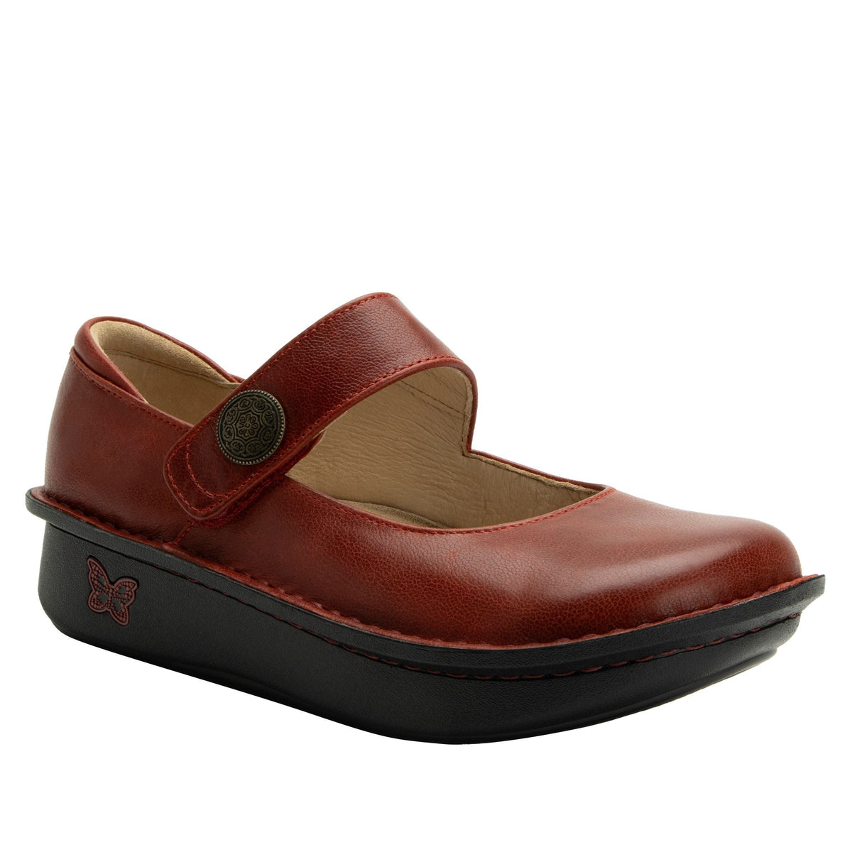 Alegria Paloma Garnet Teacher Shoe